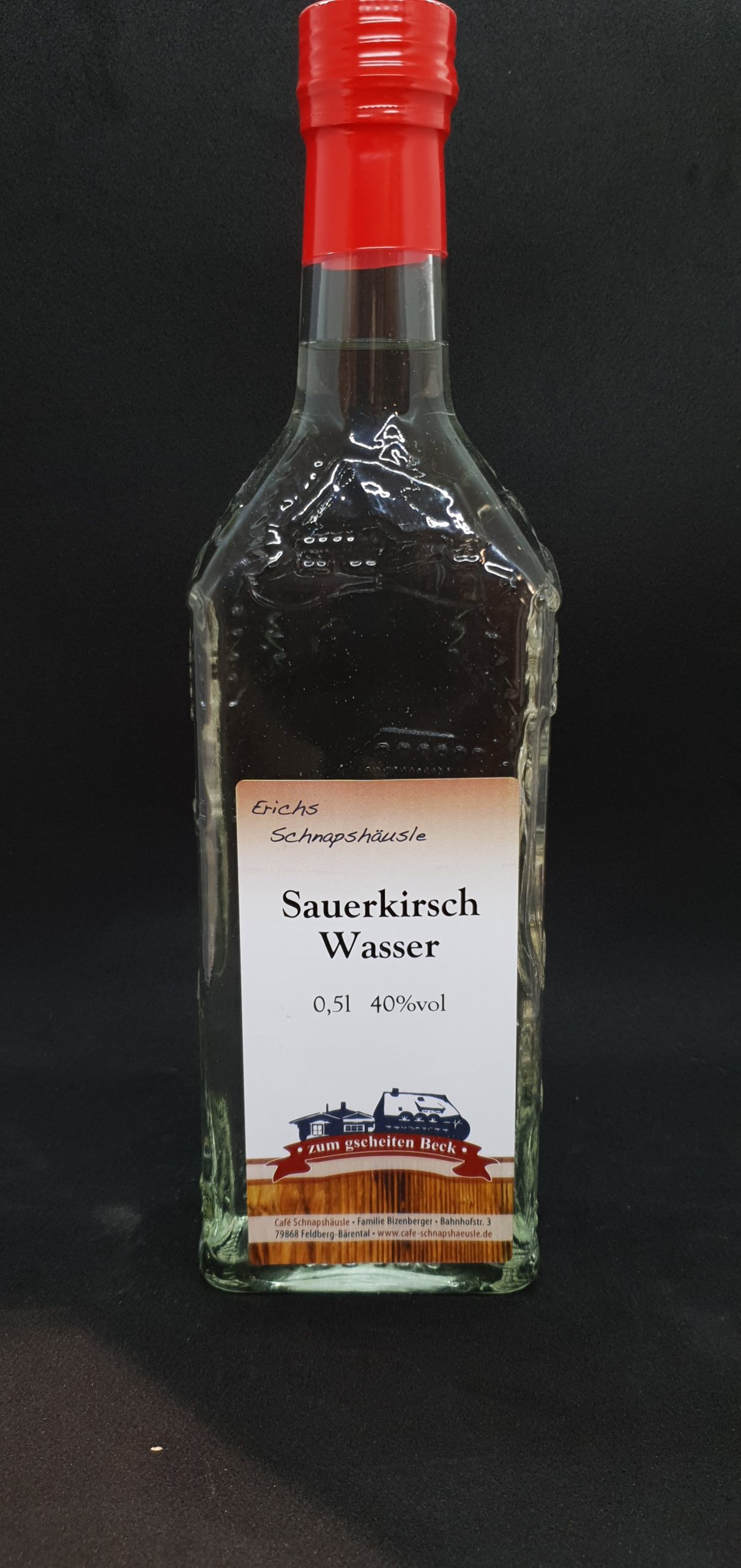 Sauerkirsch Wasser – Zum Gscheiten Beck